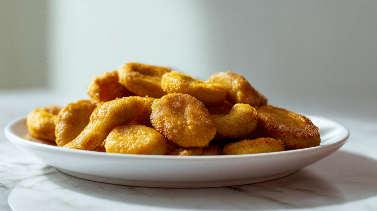 bób air fryer na talerzu