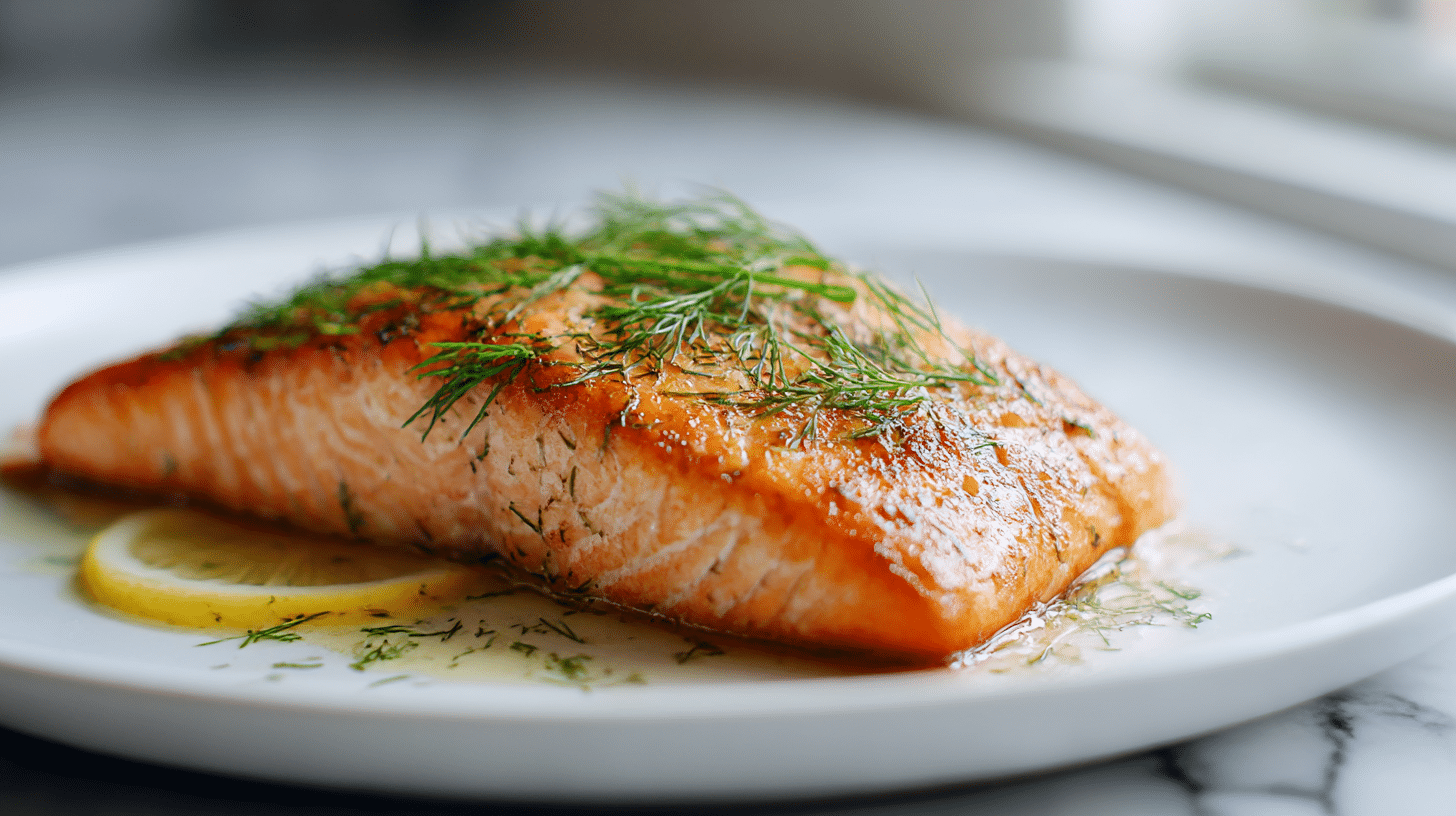 filet z łososia air fryer w panierce