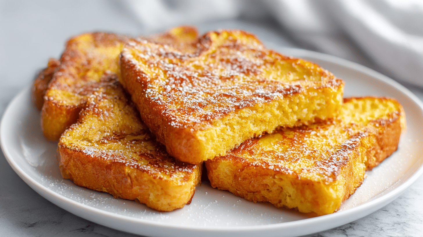 Smakowite grzanki francuskie air fryer z dodatkiem czosnku.