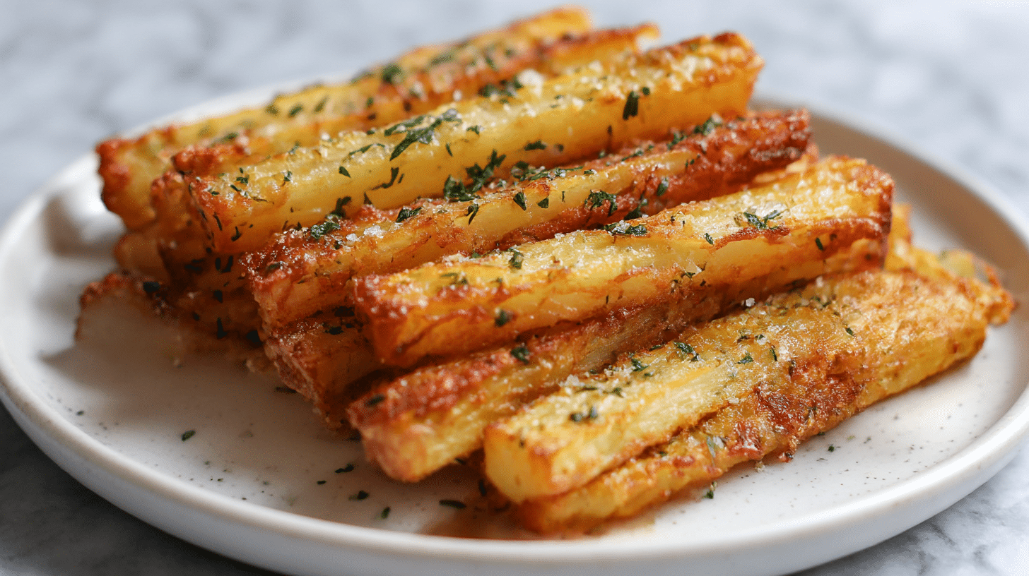Zdrowe danie - kalarepa air fryer z przyprawami