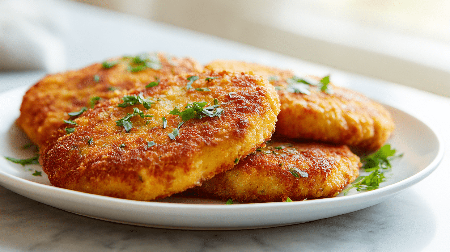 kotlet z kurczaka do burgera air fryer z dodatkami