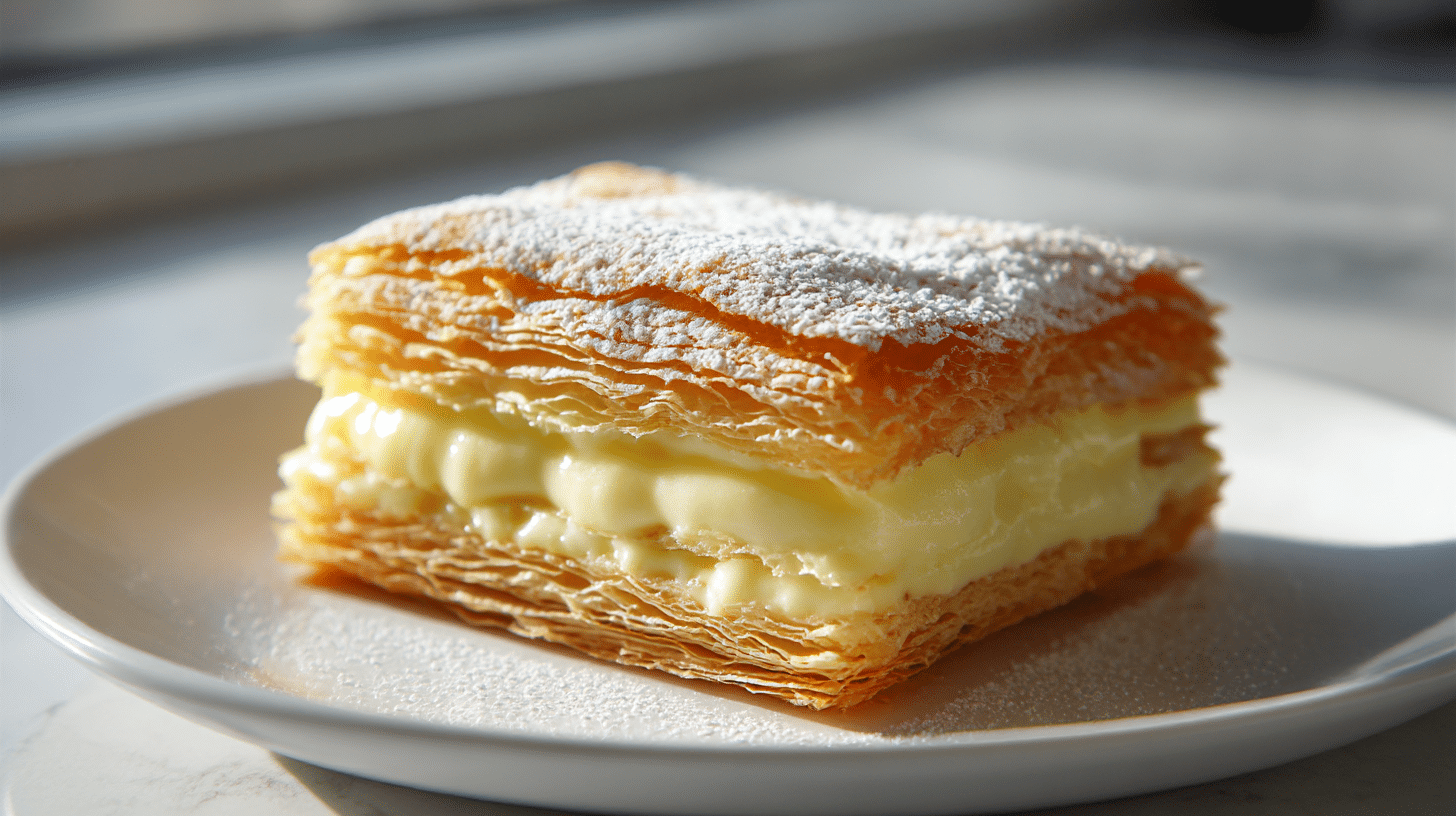 Napoleonka airfryer, słodka pokusa.