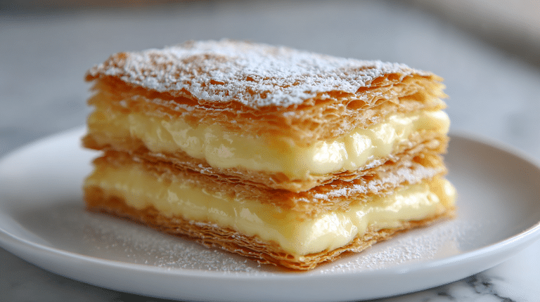 Przygotowanie napoleonki airfryer w kuchni.