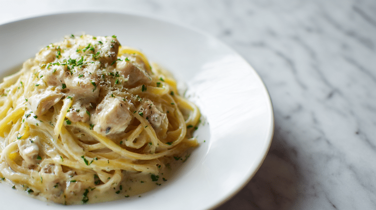 pasta z kurczaka airfryer w pysznej potrawie