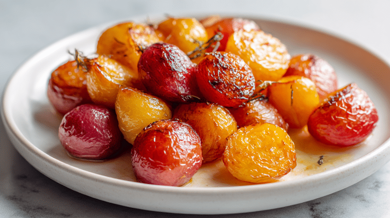 Pieczenie rzodkiewek w air fryerze - pieczone rzodkiewki air fryer