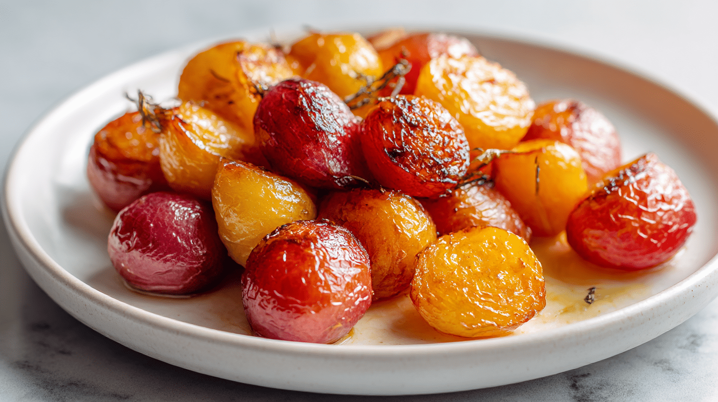 Pieczenie rzodkiewek w air fryerze - pieczone rzodkiewki air fryer