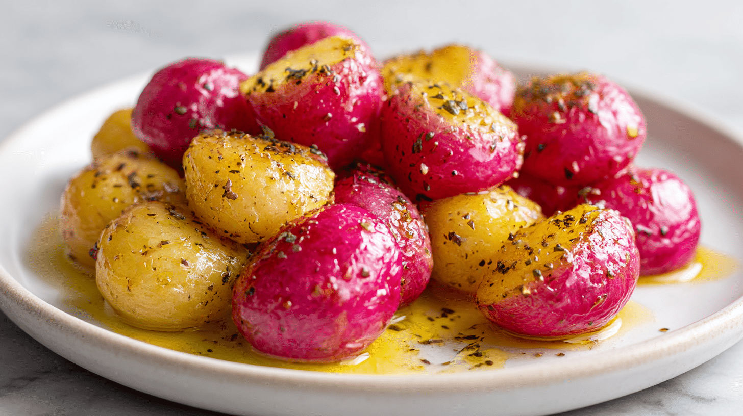 rzodkiewki pieczone air fryer z ziołami