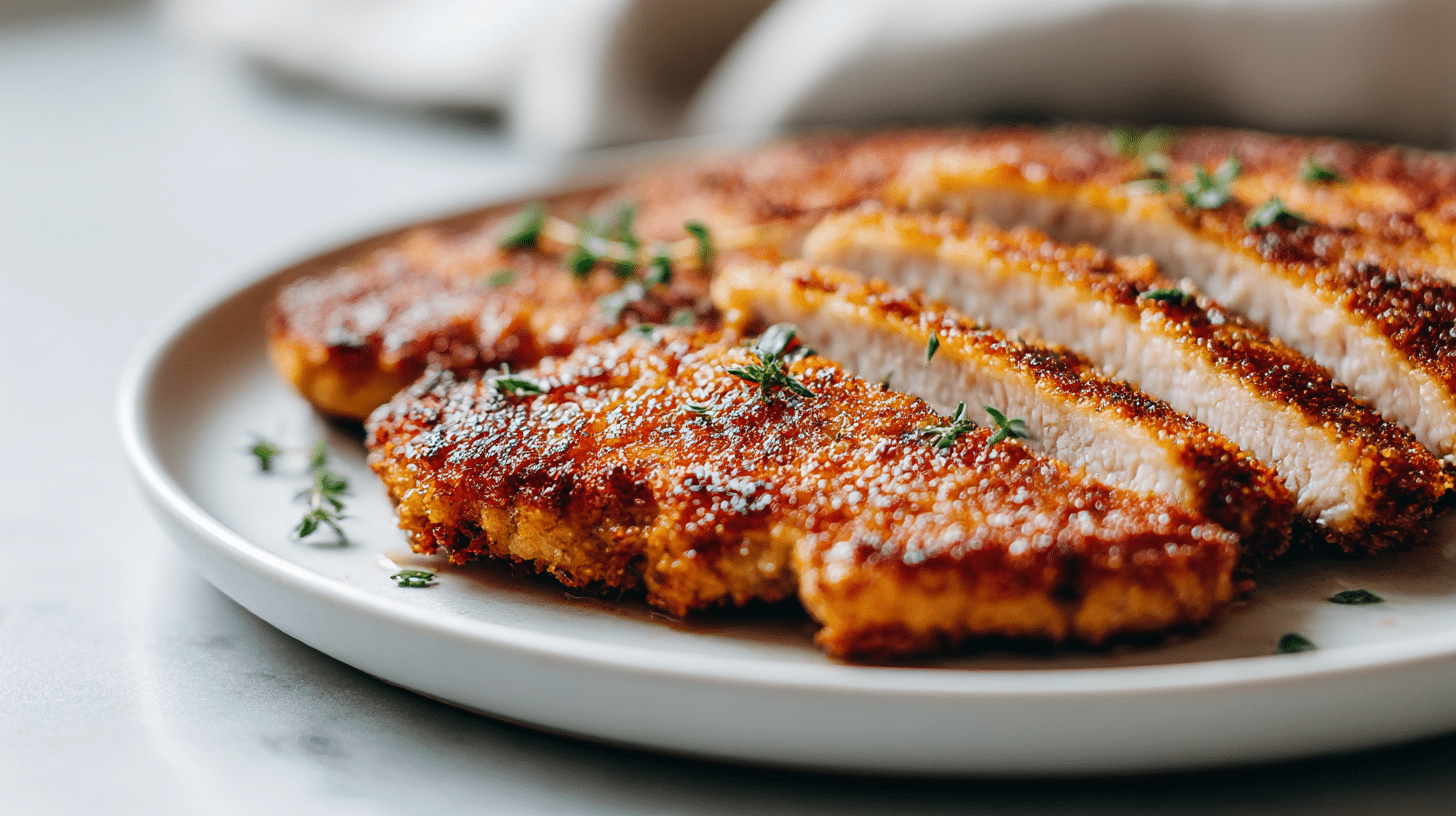 schab airfryer jako szybka przekąska