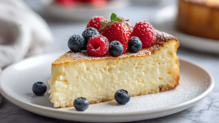 Sernik krakowski przygotowany w airfryerze.