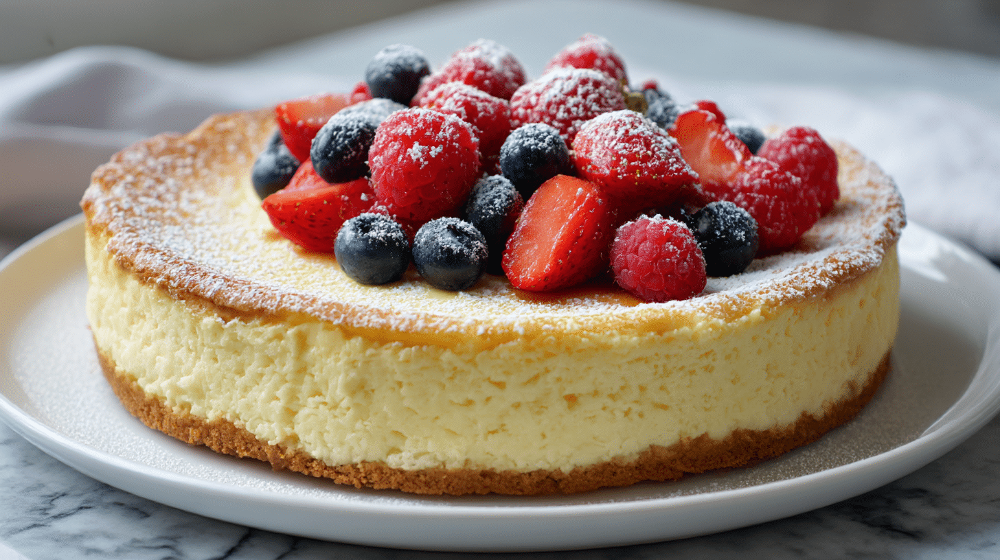 Wyjątkowy sernik krakowski z airfryera.