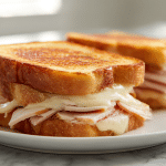 tost z kurczakiem air fryer