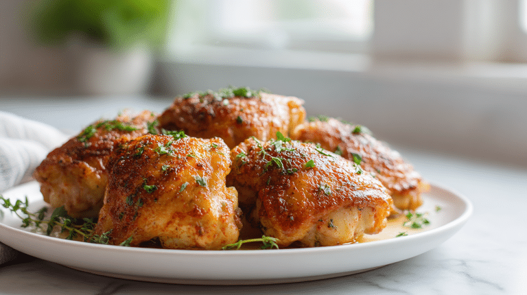 keto kurczak air fryer w chrupiącej panierce