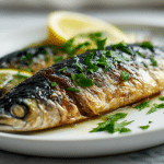 makrela air fryer przygotowana z przyprawami