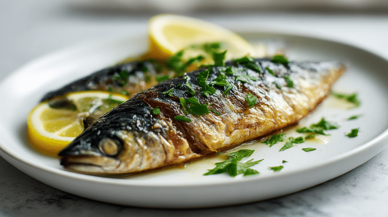 makrela air fryer przygotowana z przyprawami