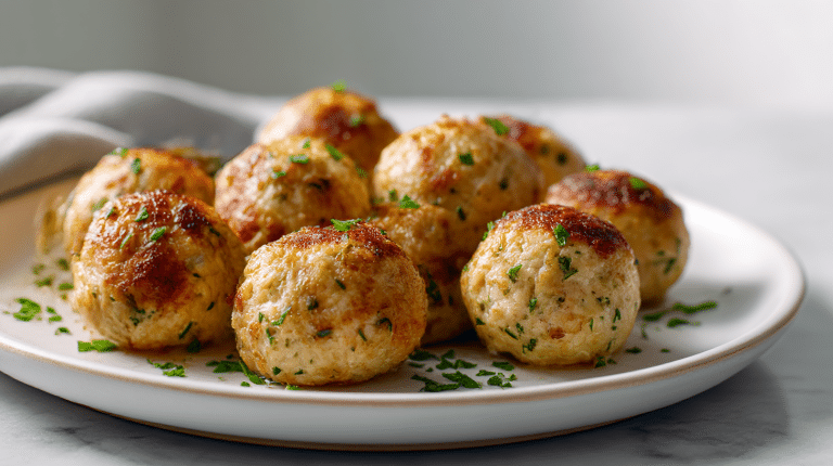 niskokaloryczne pulpety air fryer w chrupiącej panierce