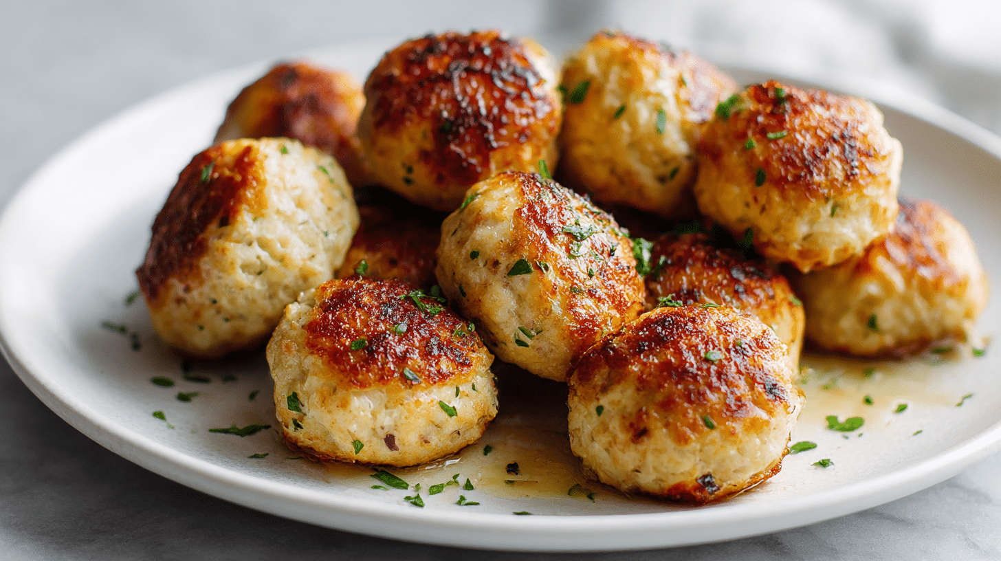 niskokaloryczne pulpety air fryer z dodatkiem ziół