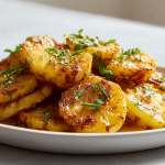 Smaczna pieczona kalarepa air fryer doskonale nadaje się na zdrową przekąskę.