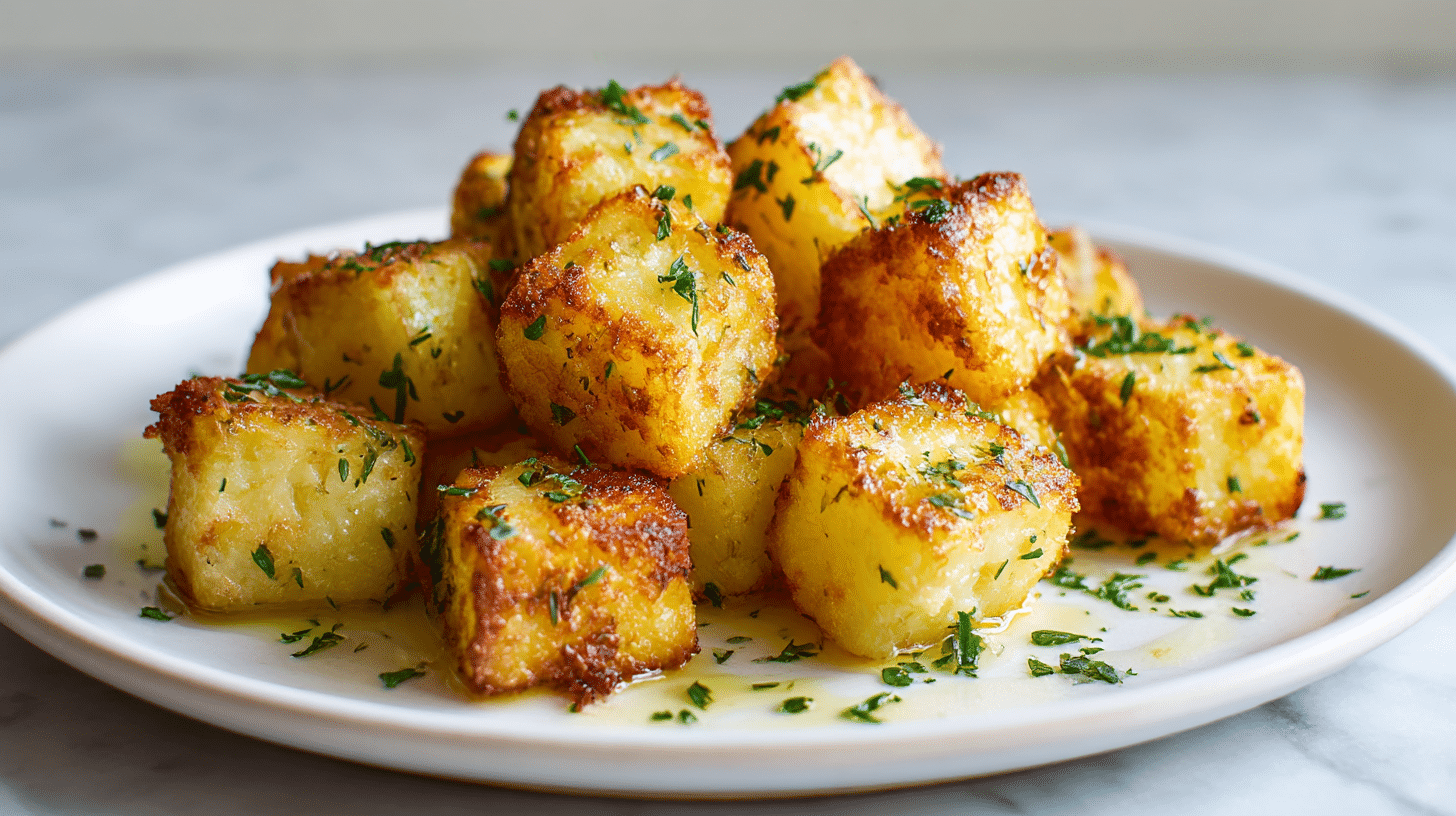 Fajnie podana pieczona kalarepa air fryer