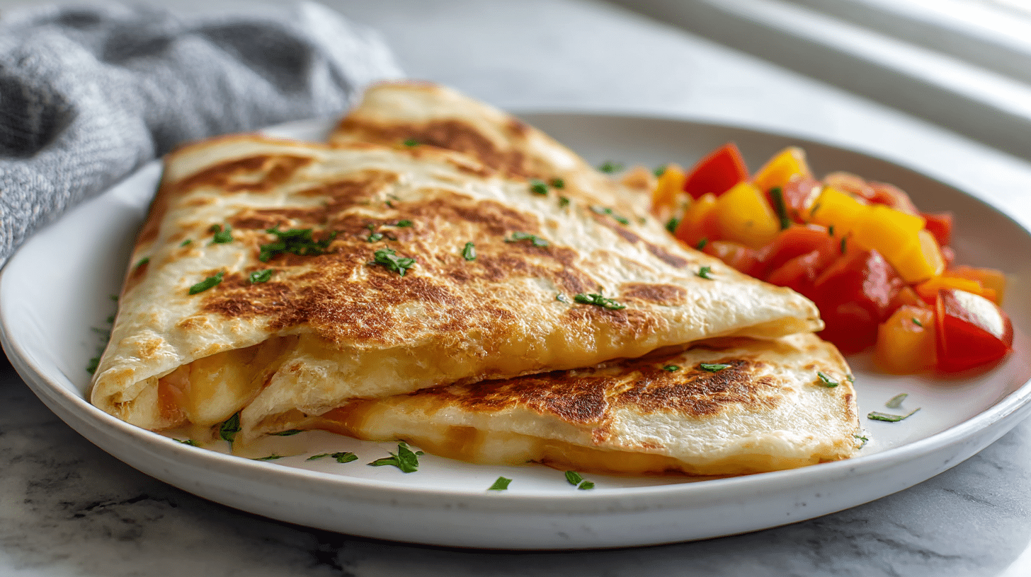 quesadilla air fryer z pysznymi dodatkami