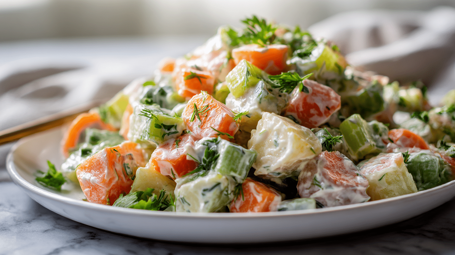 sałatka jarzynowa air fryer idealna dla całej rodziny