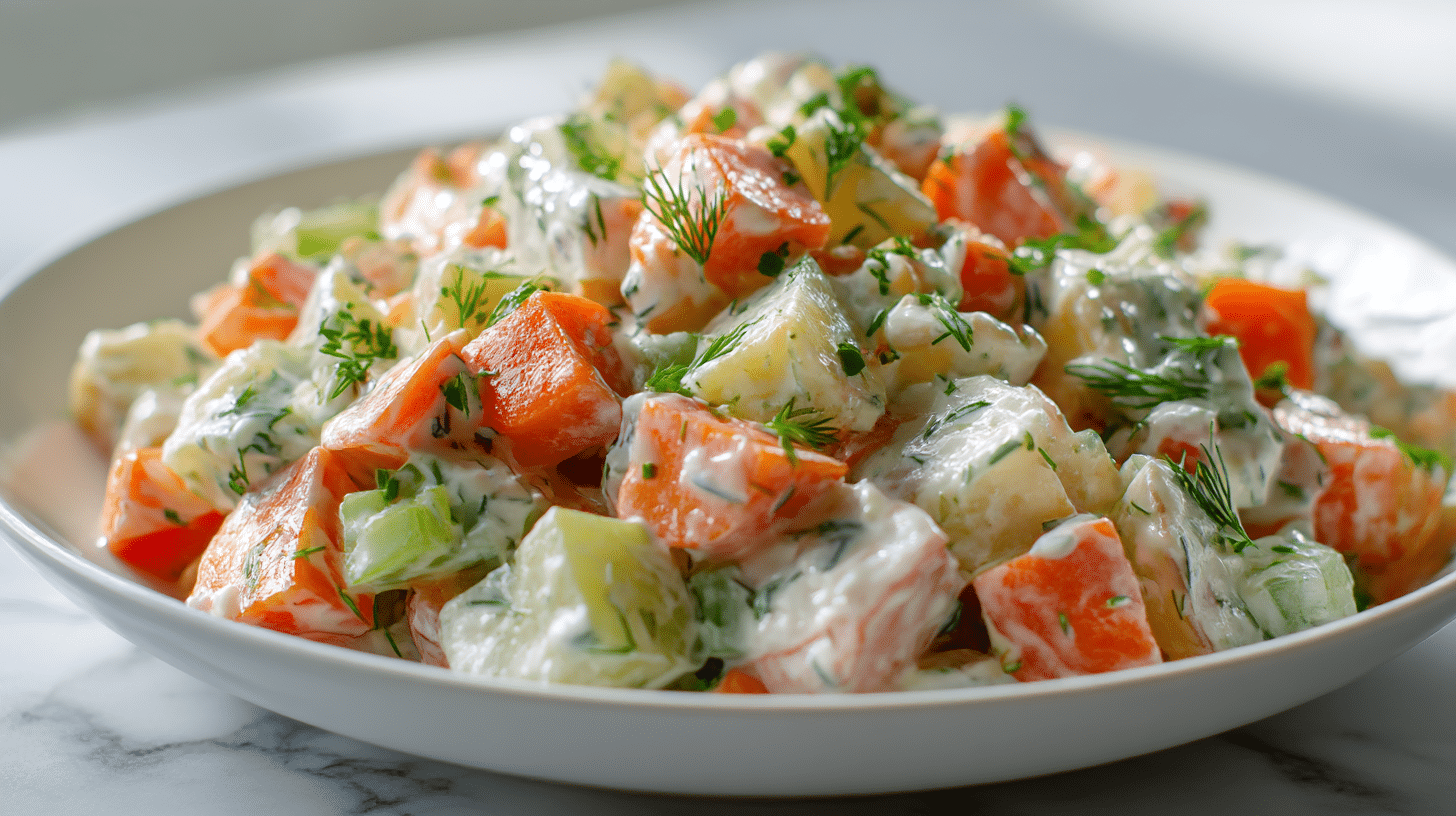 sałatka jarzynowa air fryer jako zdrowa opcja obiadowa