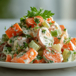 sałatka jarzynowa air fryer smaczna i zdrowa przekąska na imprezę