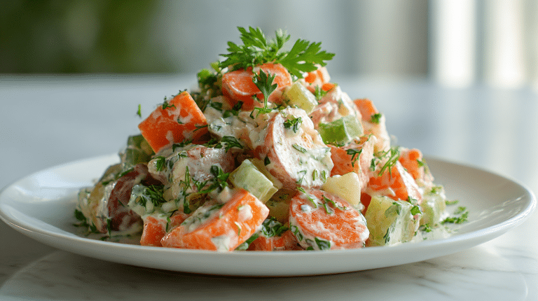 sałatka jarzynowa air fryer smaczna i zdrowa przekąska na imprezę