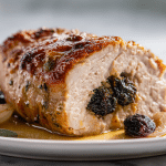 schab ze śliwką air fryer w pysznym wydaniu