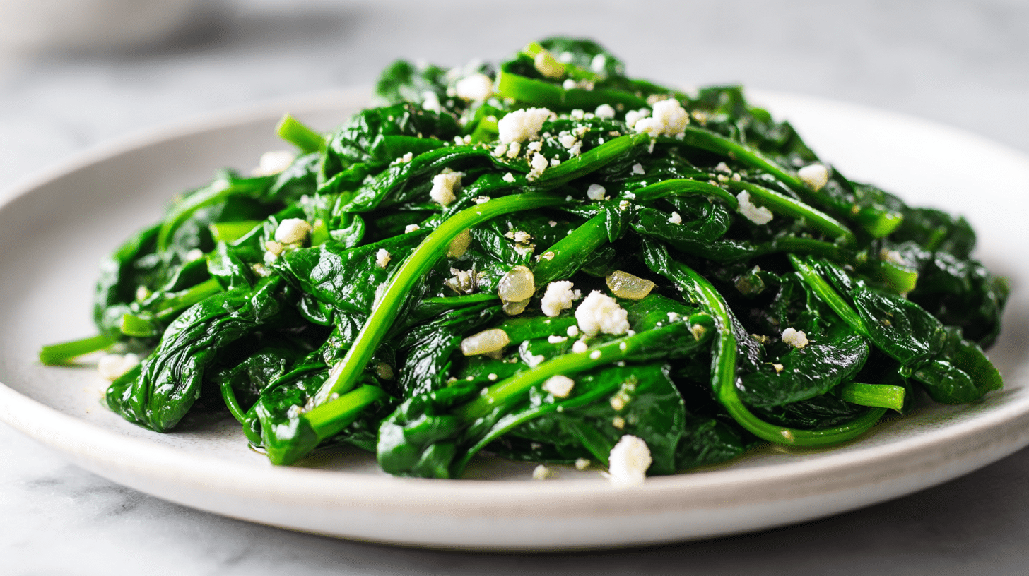 Szpinak z air fryer z chrupiącą skórką