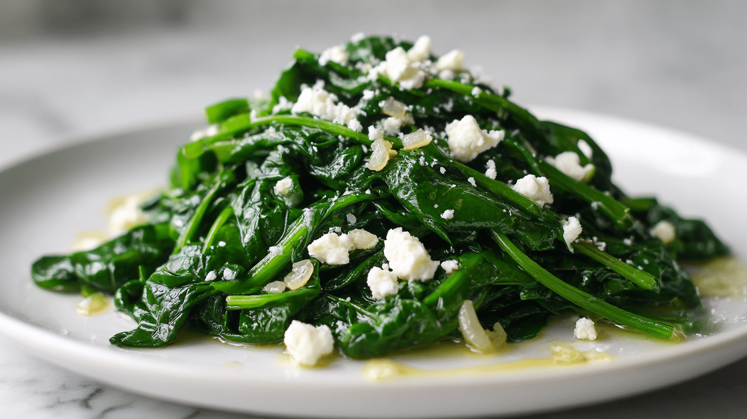 zdrowe danie ze szpinakiem z fetą zrobione w air fryerze