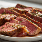 wołowina air fryer przygotowana na obiad