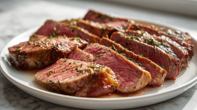 wołowina air fryer przygotowana na obiad