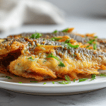 Karp z air fryer smacznie przygotowany na talerzu