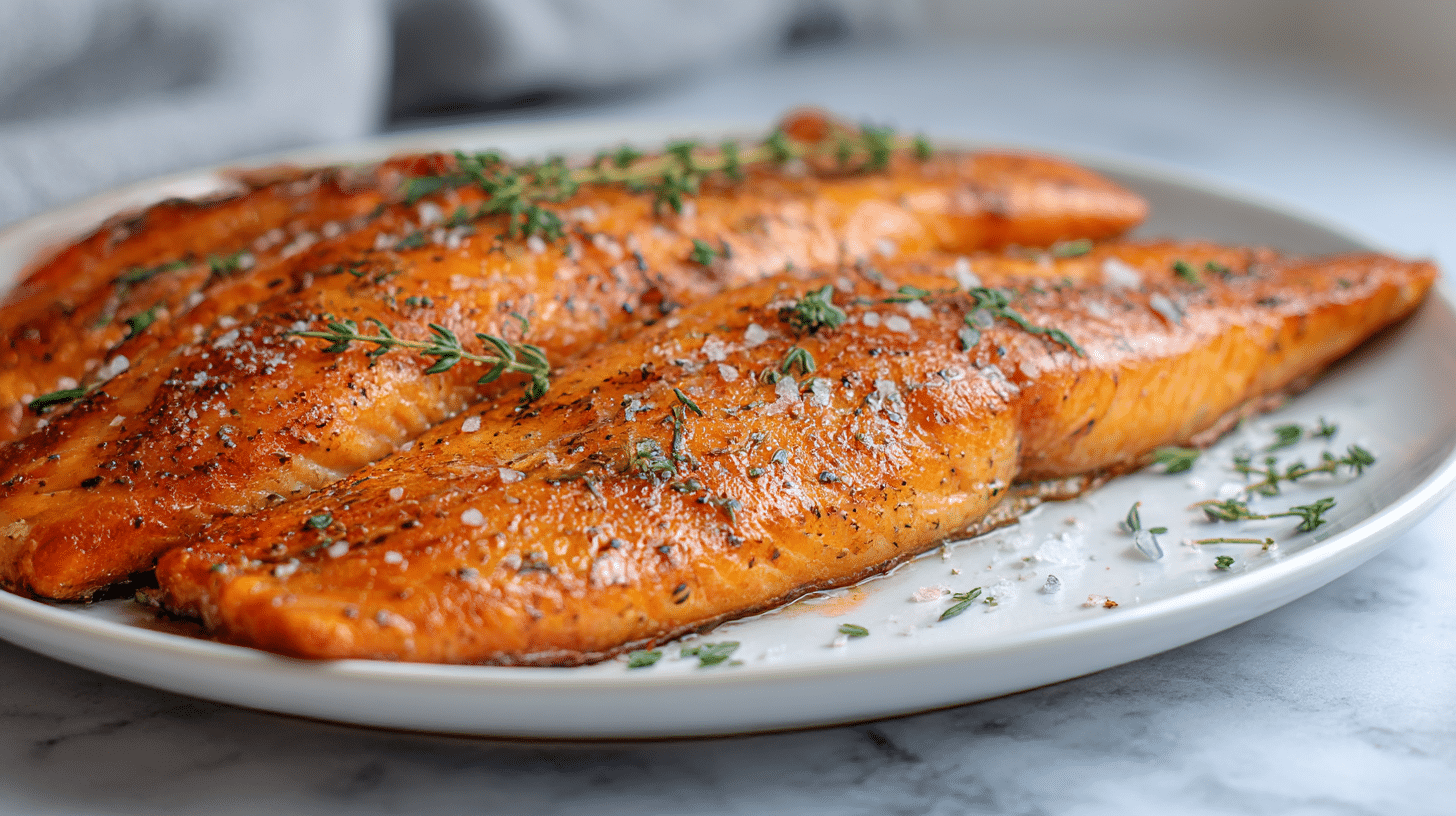 rybka sielawa air fryer w soczystej panierce