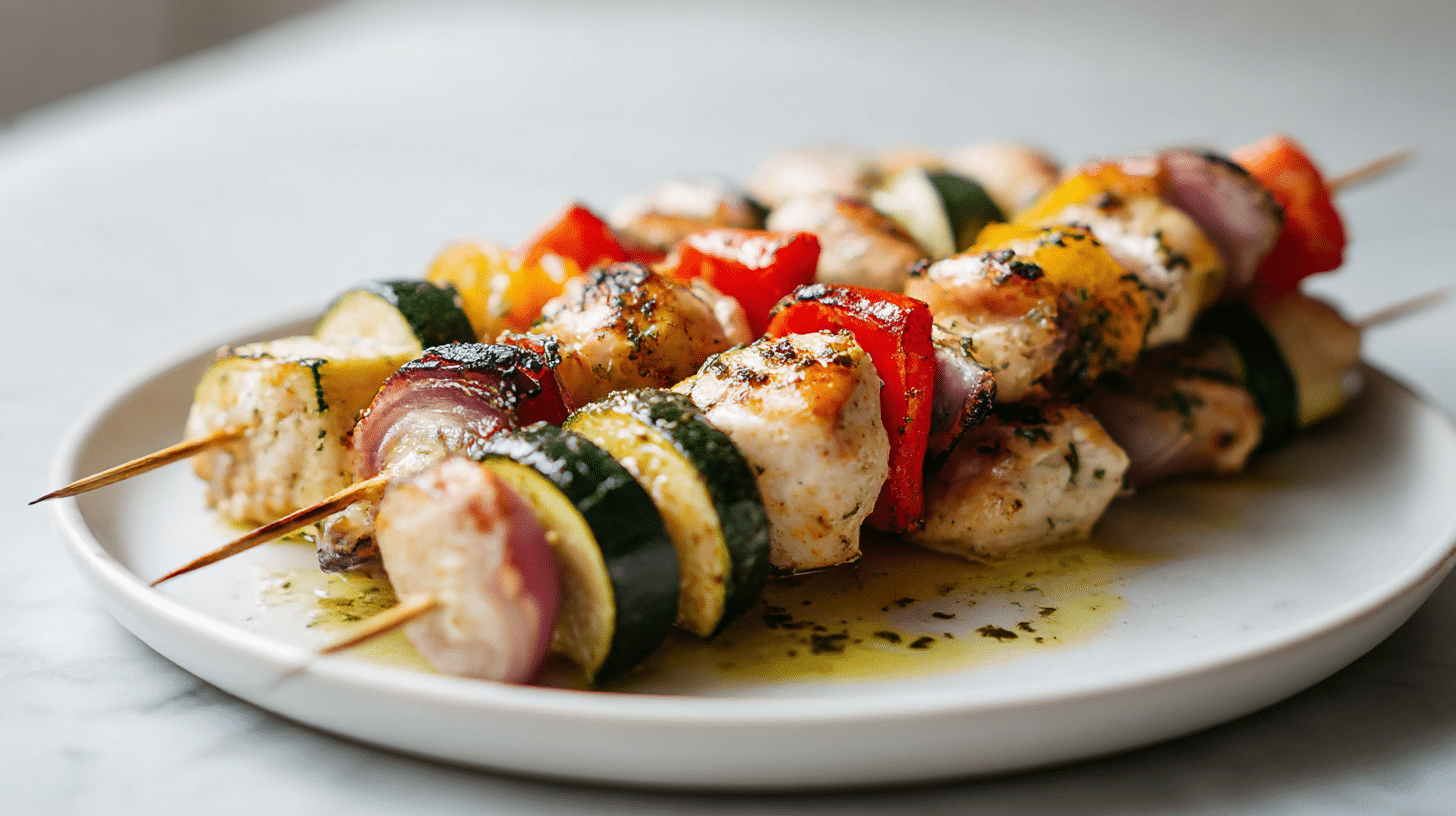 Szaszłyki grillowe air fryer z przepisu domowego