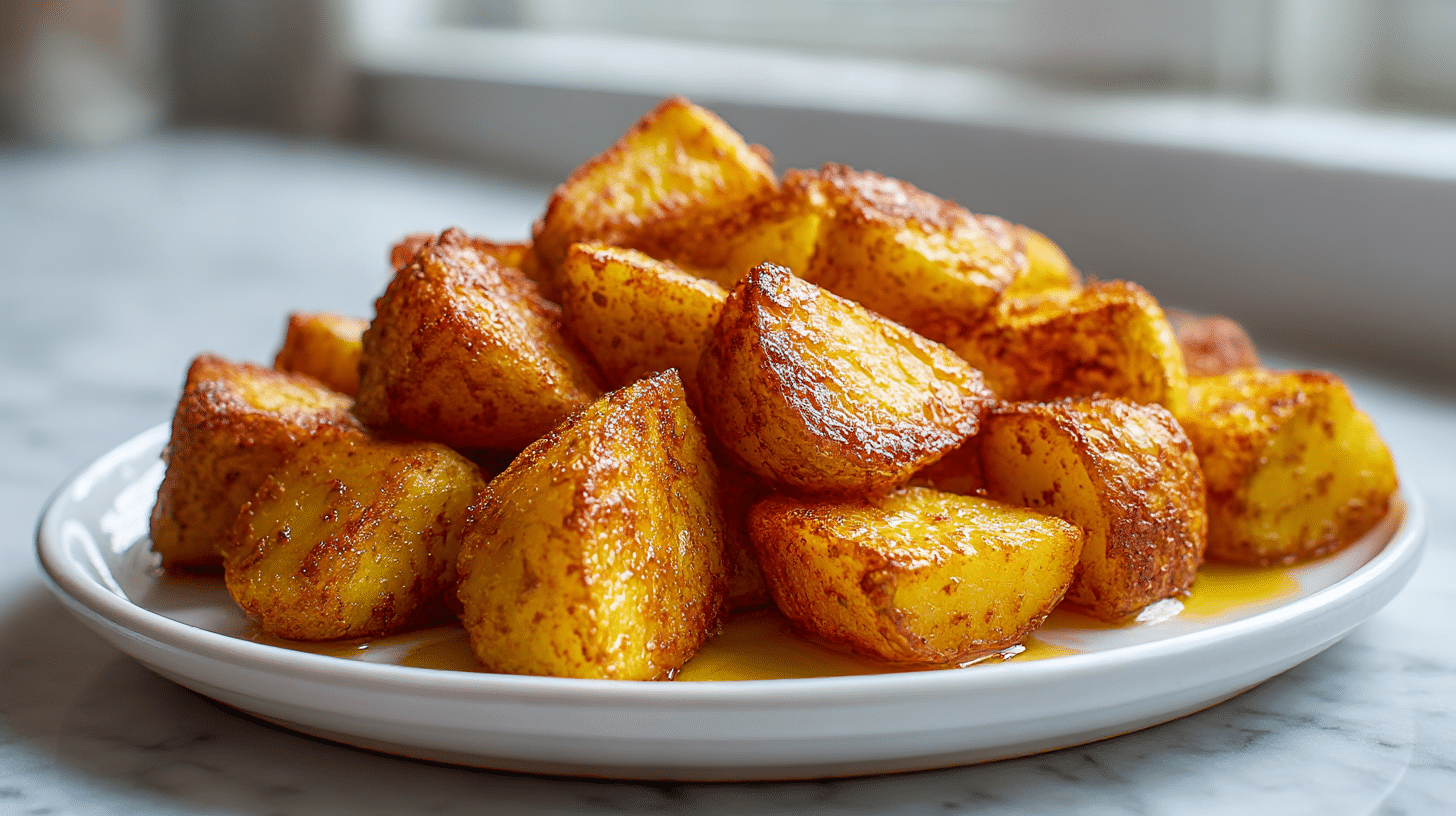 Wspaniałe ziemniaki BBQ air fryer podane z dipem