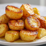 pyszne ziemniaki z grilla air fryer na talerzu