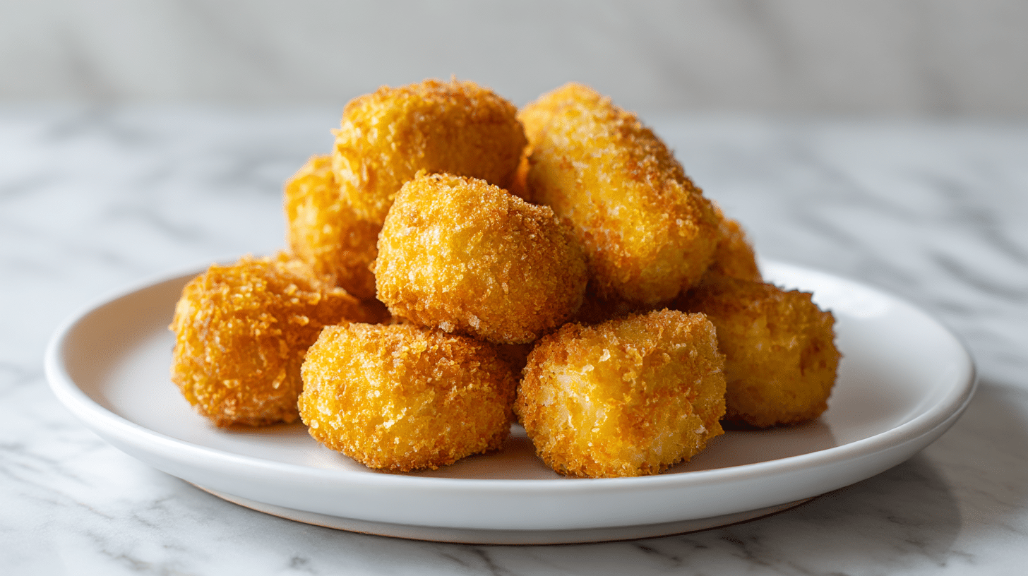 Krokiety air fryer z różnorodnym nadzieniem
